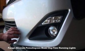 Aksesori pencahayaan mobil day-time running lights