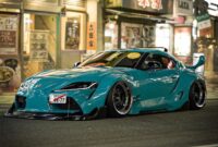 Modifikasi Eksterior Toyota Supra Dengan Aksesoris Stylish