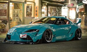 Modifikasi Eksterior Toyota Supra Dengan Aksesoris Stylish
